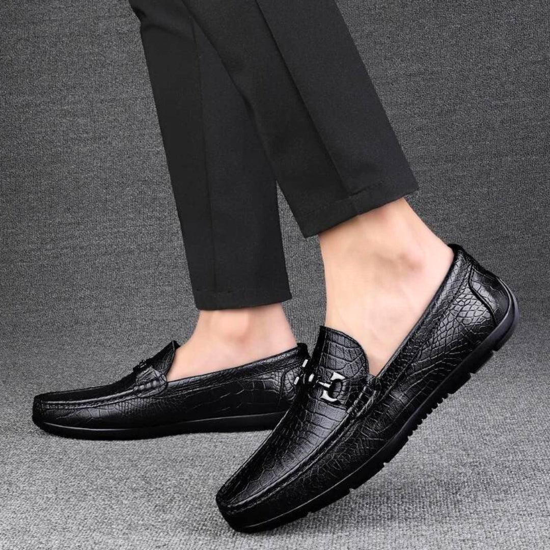 Giovanni Leather Loafers