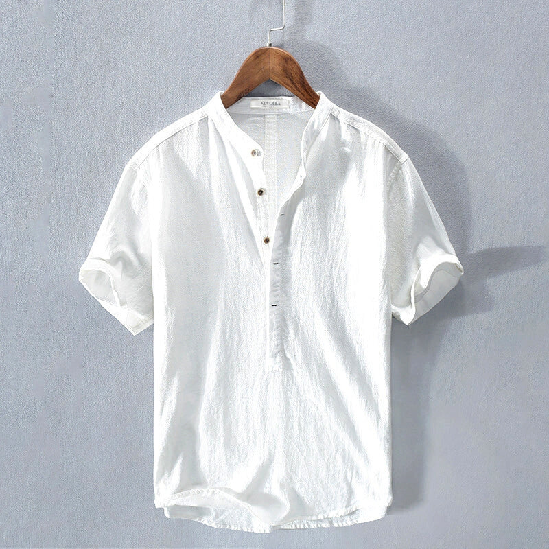 Claude Monet Premium Linen Shirt