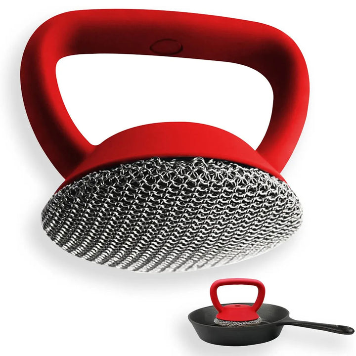 Stainless Steel Cast Iron Scrubber