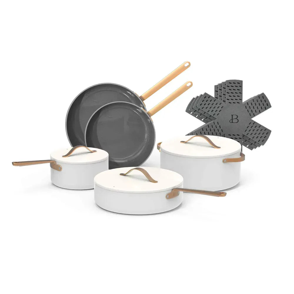 12 Piece Ceramic Non-Stick Cookware Set