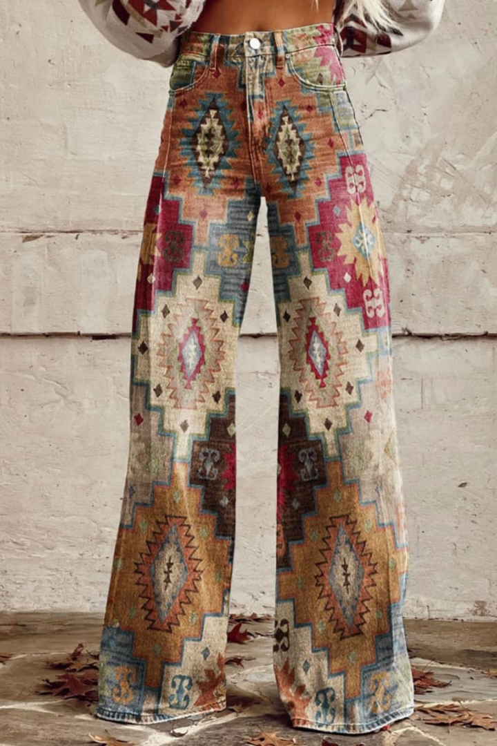 Zavara Boho Vintage Pants