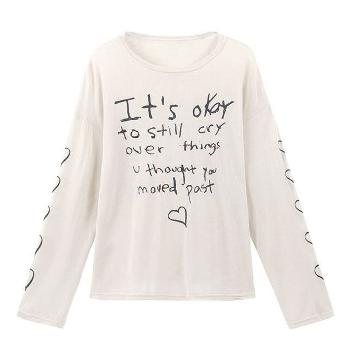 "It's Okey" Long Sleeve Top