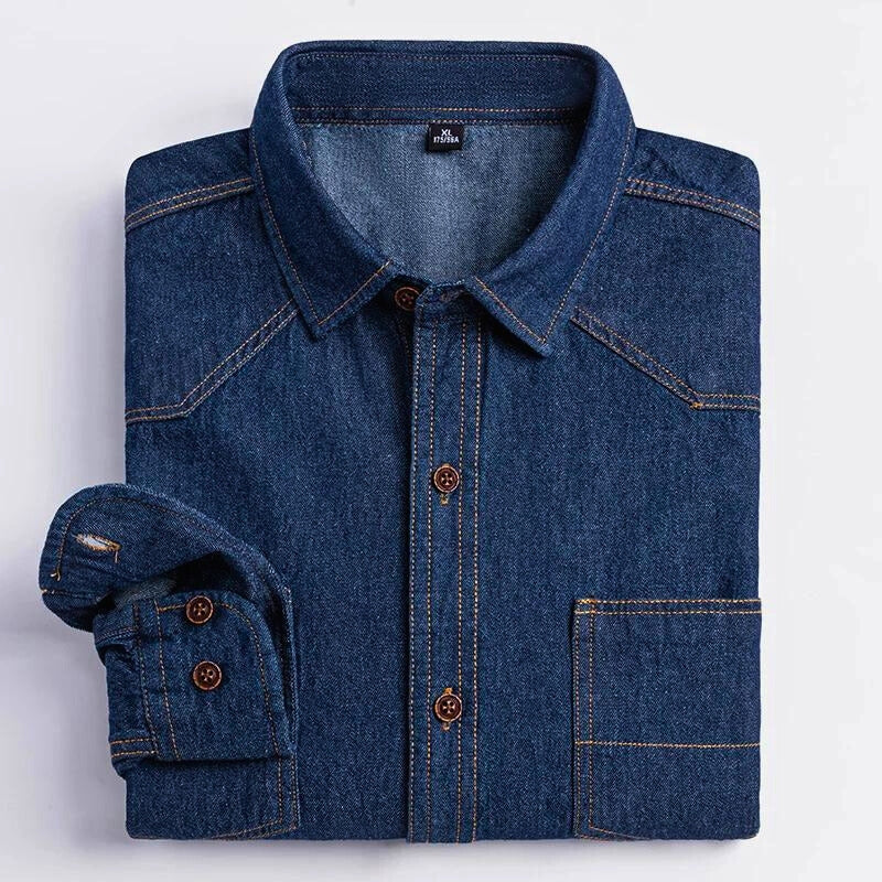 Velorum Denim Shirt - Nuvoula