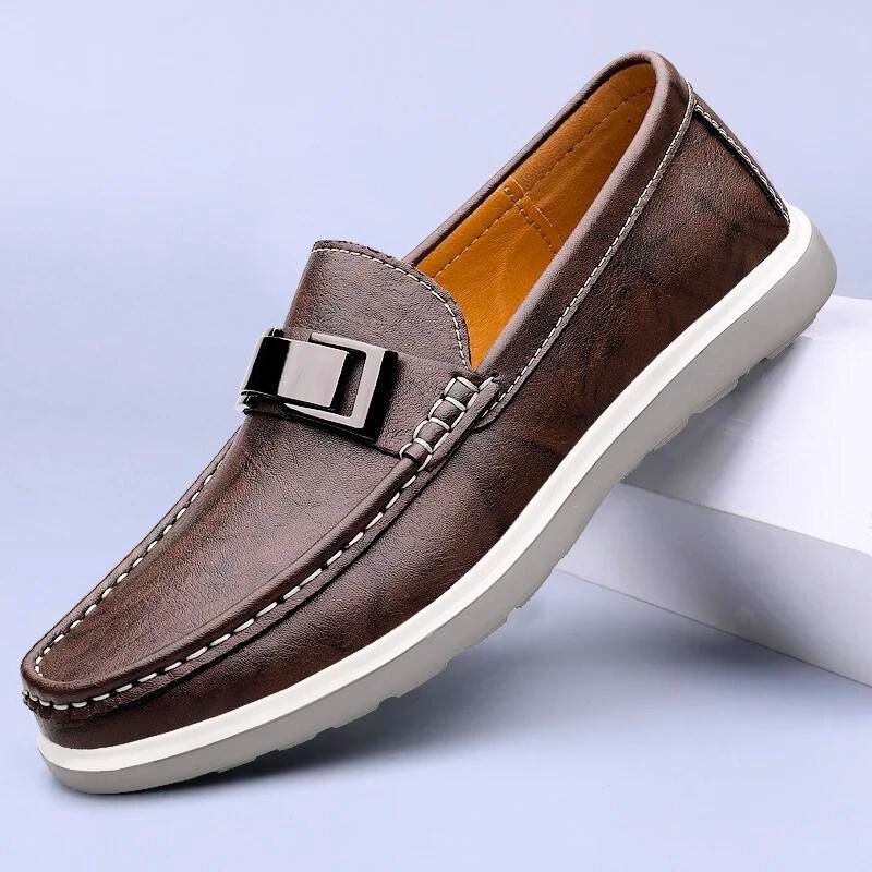 Lugano Genuine Leather Loafers