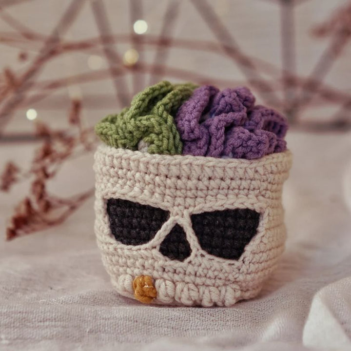 Spookster Crochet Coasters