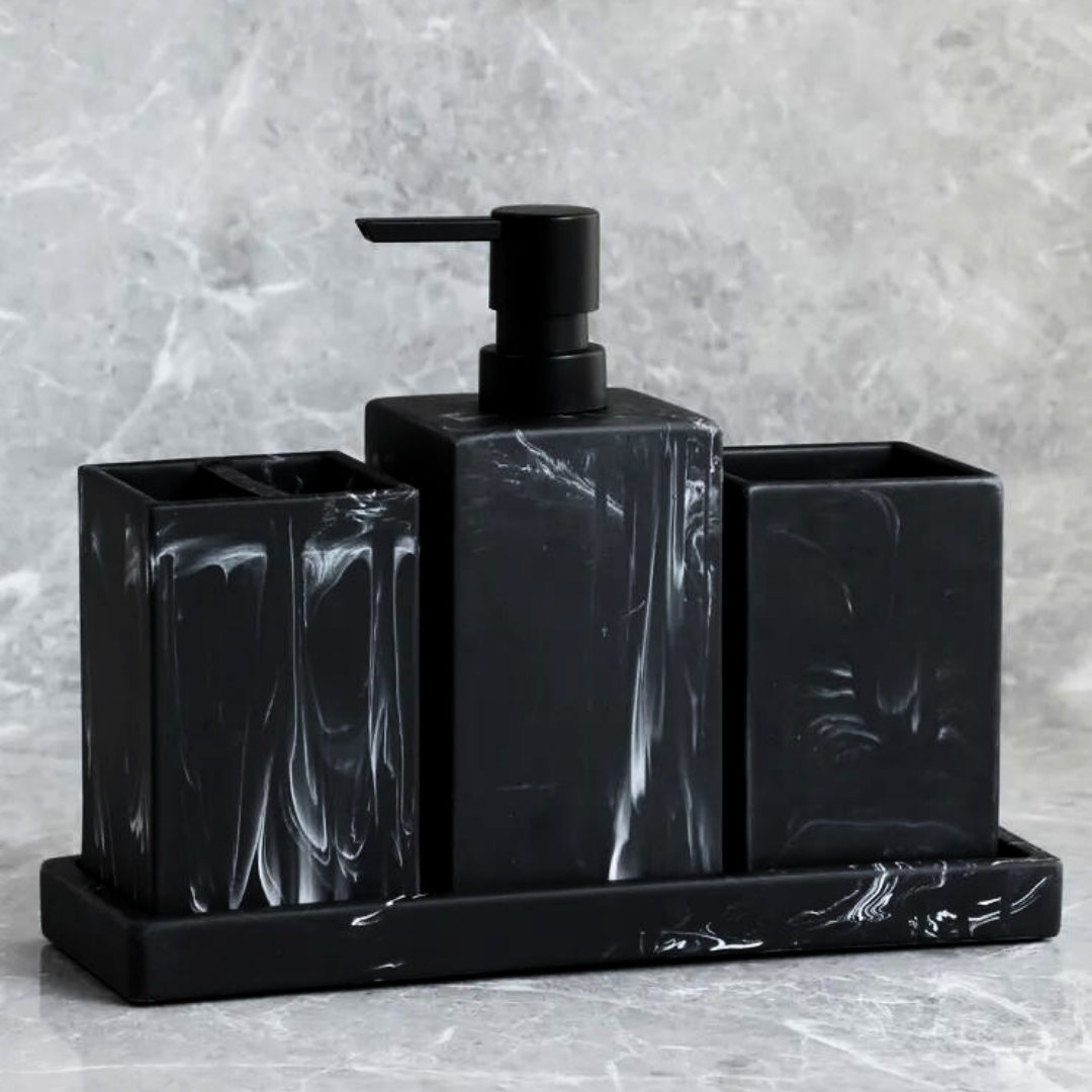 Bond Marble Bathroom Set