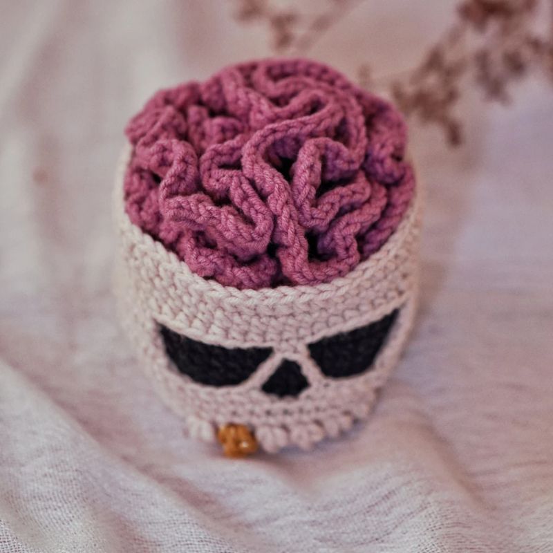 Spookster Crochet Coasters