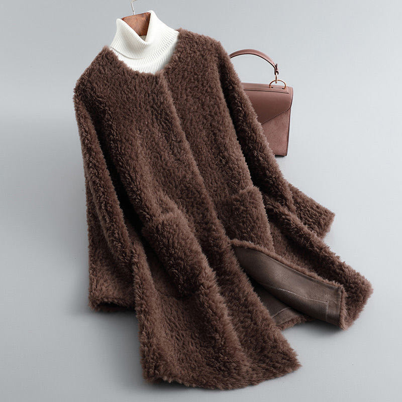 Avery Shearling Coat