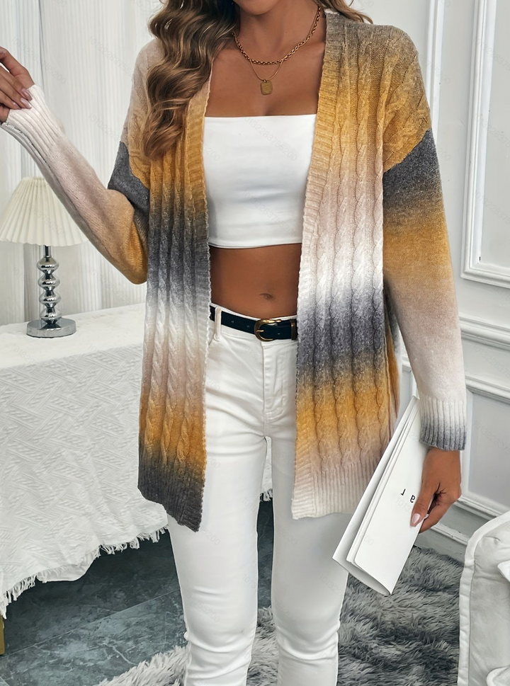 Serene Aurora Ombre Cardigan