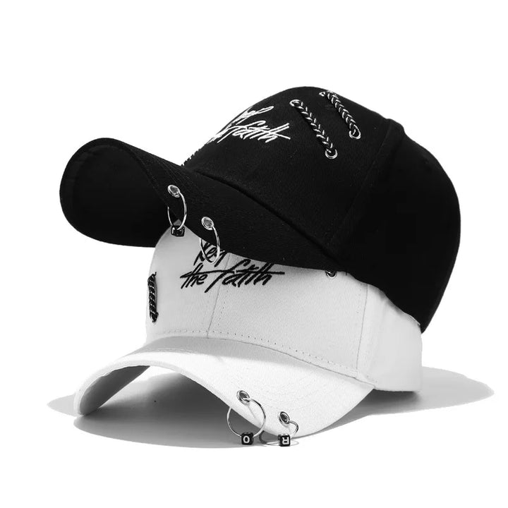 Straterra Embroidered Punk Snapback Cap