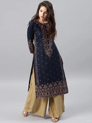 Aaraya Cotton Floral Kurta