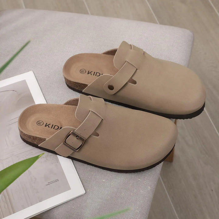 Lavoris Suede Cork Mules