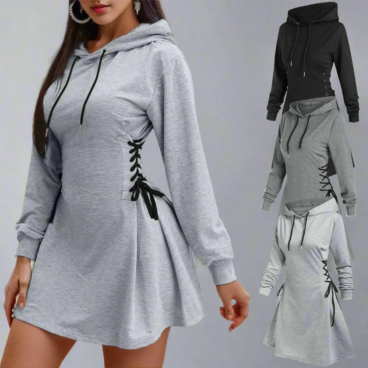 Lacevia Hoodie Dress