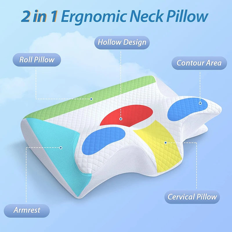 Seraphic Memory Foam Cervical Pillow