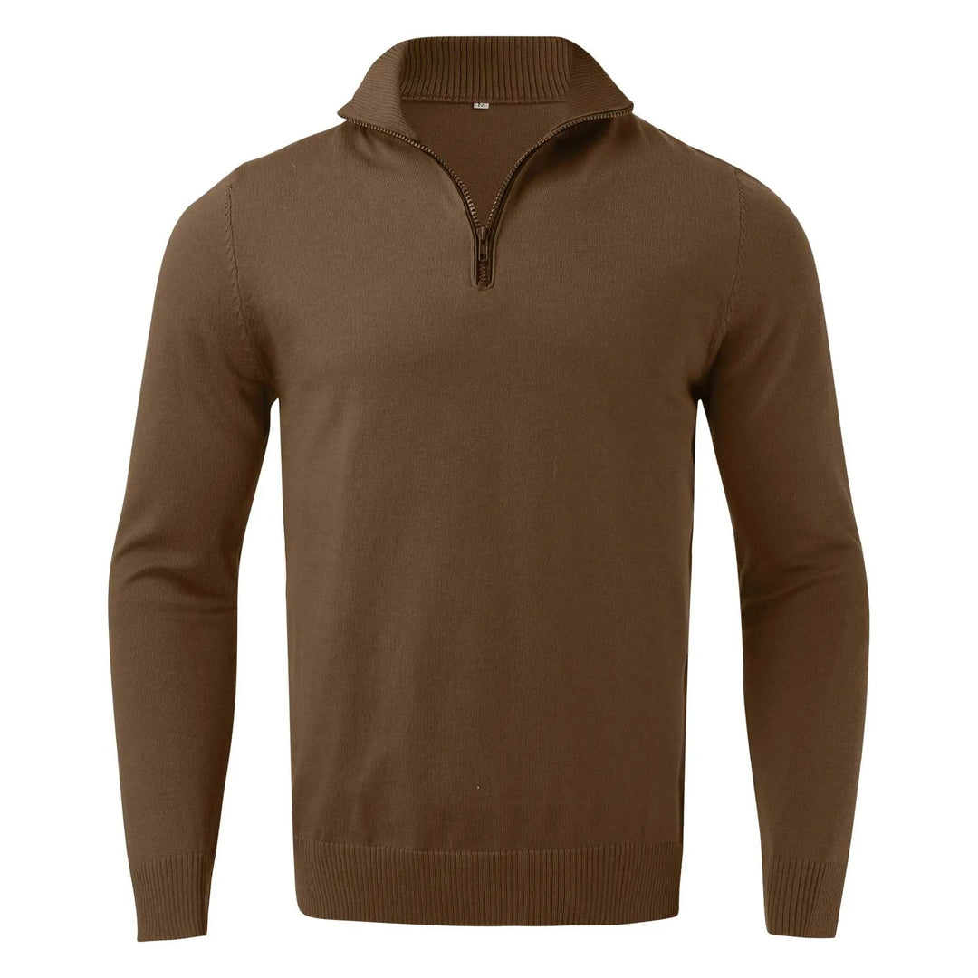 Men's Cashmere Zipper Sweater