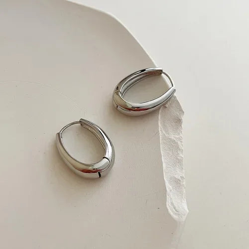 Aurielle Sterling Silver Hoop Earrings