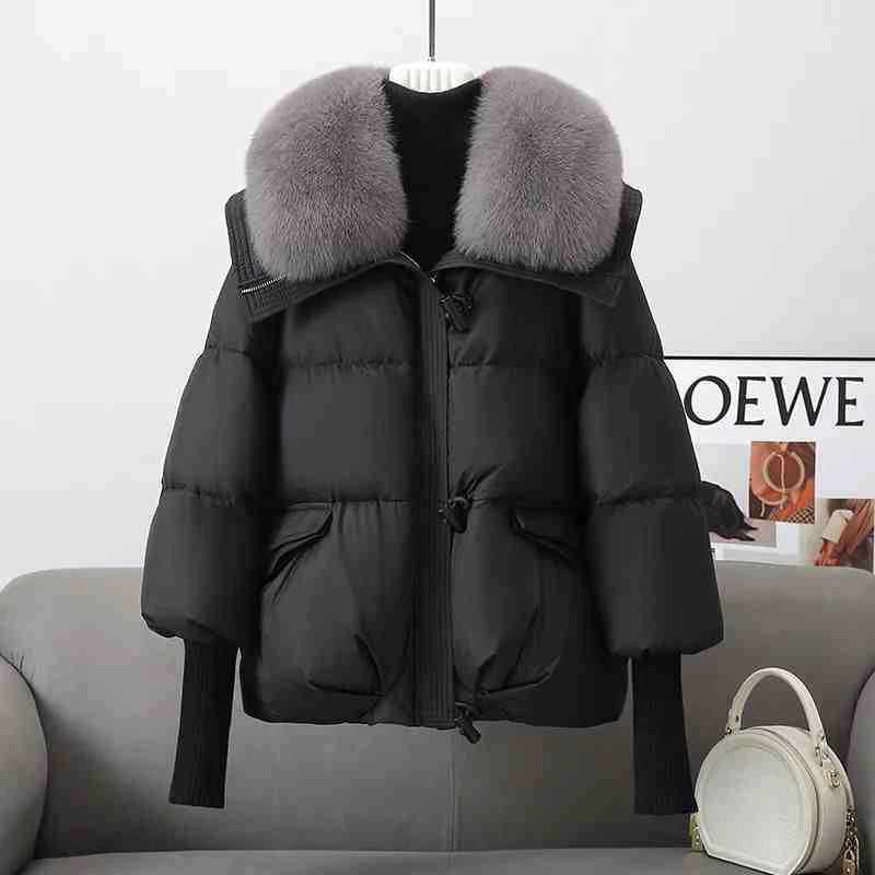 Luvora Fur-Collar Coat