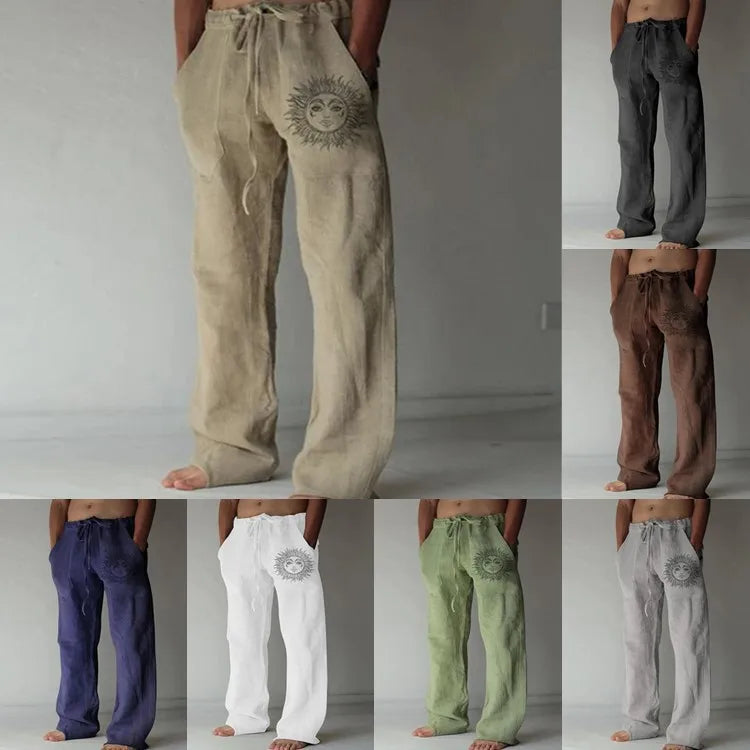 Ravon Cotton-Linen Trousers