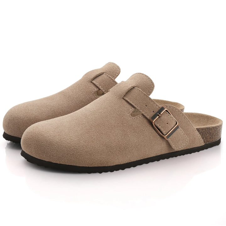 Lavoris Suede Cork Mules