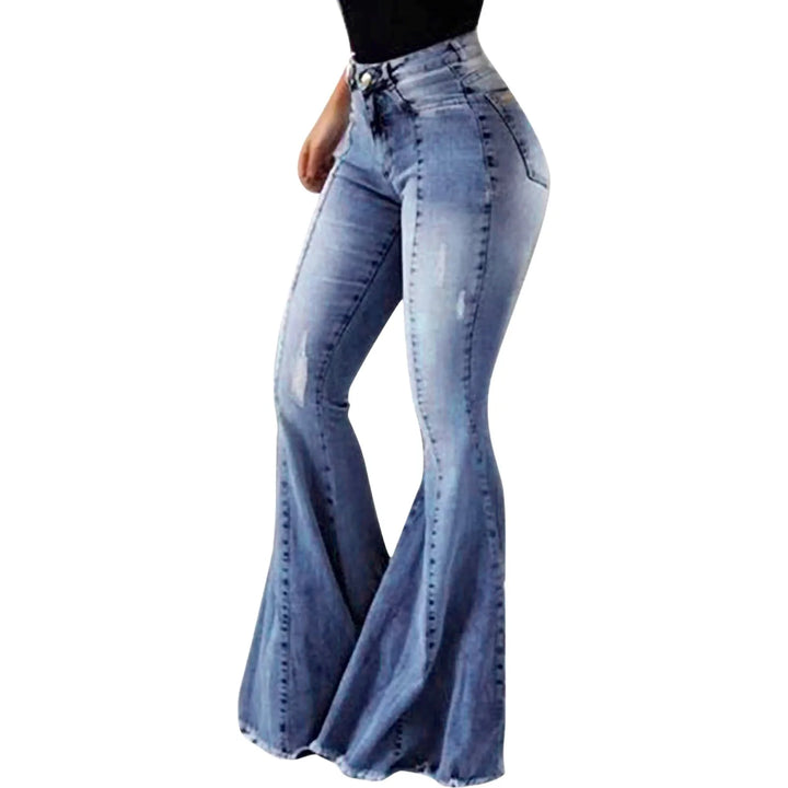 Selvara High-Waist Bell Bottoms