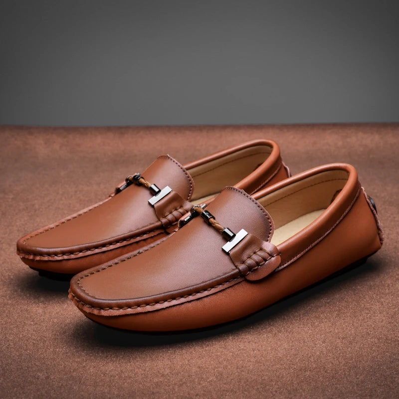 Sorrento™ Genuine Leather Loafers