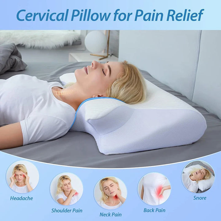 Seraphic Memory Foam Cervical Pillow