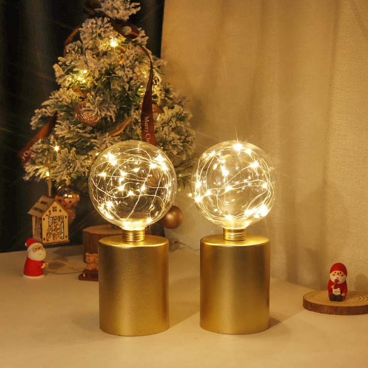 Luminara Gold Cordless Table Lamps