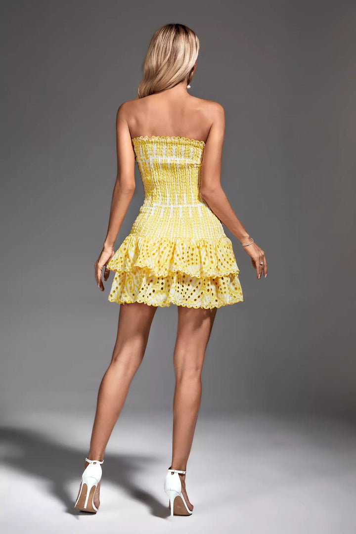 Solvella Strapless Mini Dress