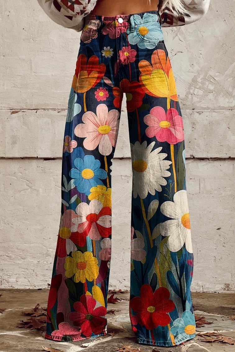 Amoura Boho Vintage Pants